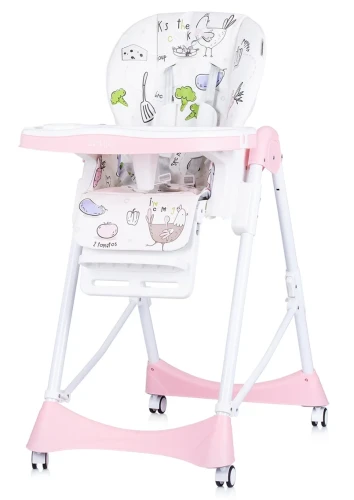 Стульчик для кормления Chipolino Bambino rose water купить в Кишиневе