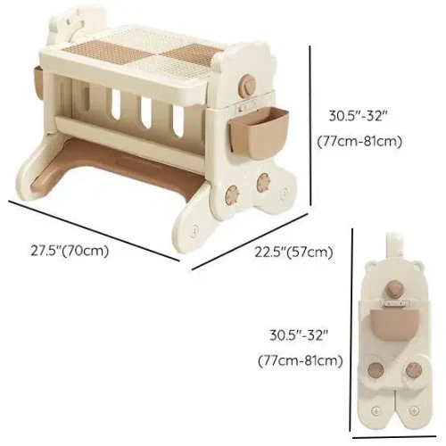 Детский столик со стулом Riki Бежевый купить в Кишиневе