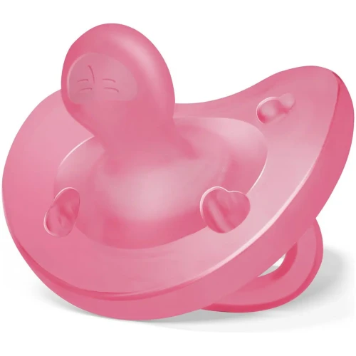 Suzetă ortodontică din silicon Chicco PhysioForma Soft Pink, 16-36 luni cumpăra în Chișinau