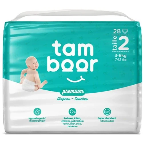 Scutece Tamboor Premium Mini mărimea 2 (3-6 kg), 28 buc. cumpăra în Chișinau