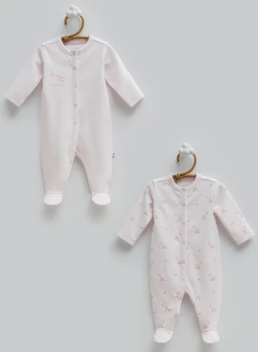 Комбинезон Caramell Love Time Pink, 2 шт. (0М) купить в Кишиневе