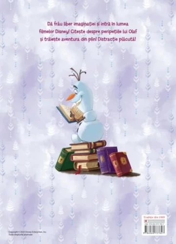 Книга Холодное сердце 2. Олаф в библиотеке. История с заданиями купить в Кишиневе