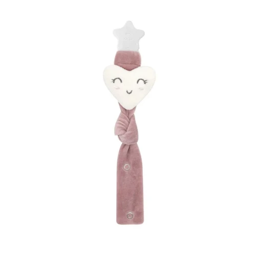 Lanț pentru suzetă BabyJem Heart Pink cumpăra în Chișinau