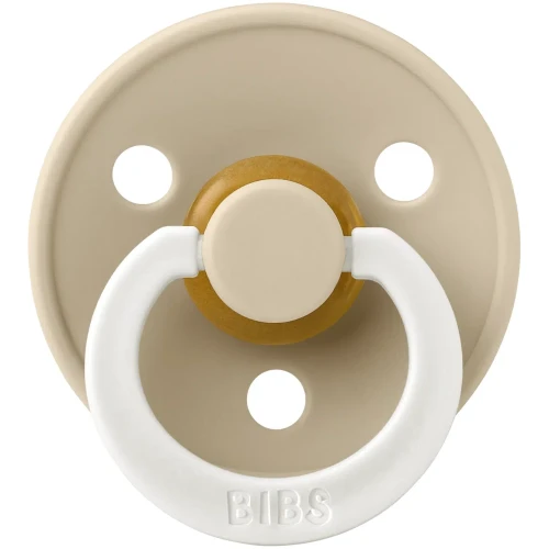 Suzetă rotundă din latex Bibs Colour Glow Vanilla Ambalaj premium, 18-36 luni cumpăra în Chișinau