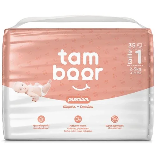 Scutece Tamboor Premium Newborn mărimea 1 (2-5 kg), 35 buc. cumpăra în Chișinau