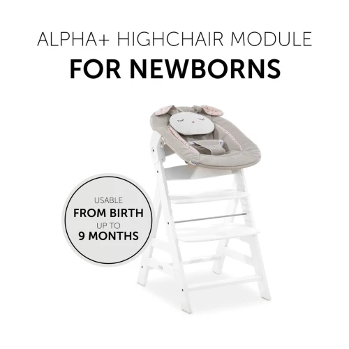 Balansoar Hauck Alpha Bouncer 2 in 1 Powder Bunny Beige Bloom cumpăra în Chișinau