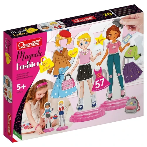 Набор для творчества Quercetti Magnetic Fashion Best Friends купить в Кишиневе