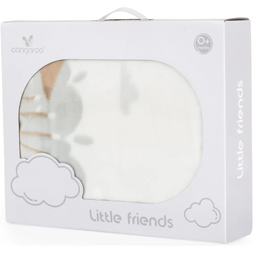 Пледик Moni Little Friends Grey, 110x80 см купить в Кишиневе