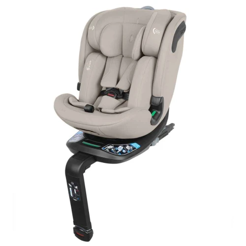 Scaun auto 40-150 cm (i-Size) Isofix KikkaBoo i-Bond Champagne, rotativ 360 cumpăra în Chișinau