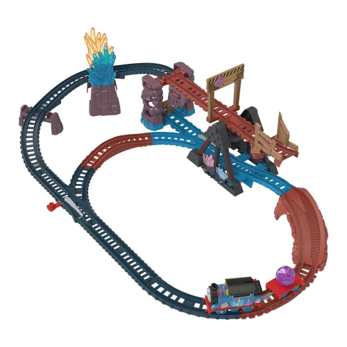 Игровой набор с моторизованным поездом Fisher-Price Томас и его друзья Хрустальные пещеры, 19 деталей купить в Кишиневе