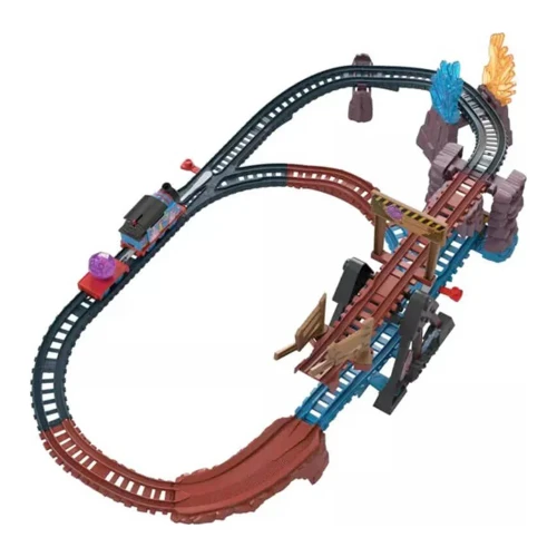 Игровой набор с моторизованным поездом Fisher-Price Томас и его друзья Хрустальные пещеры, 19 деталей купить в Кишиневе