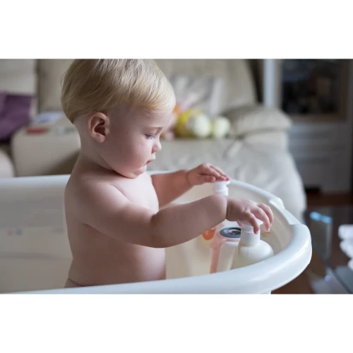 Cădiță cu suport și termometru Moni Bubble Blue, 95 cm cumpăra în Chișinau