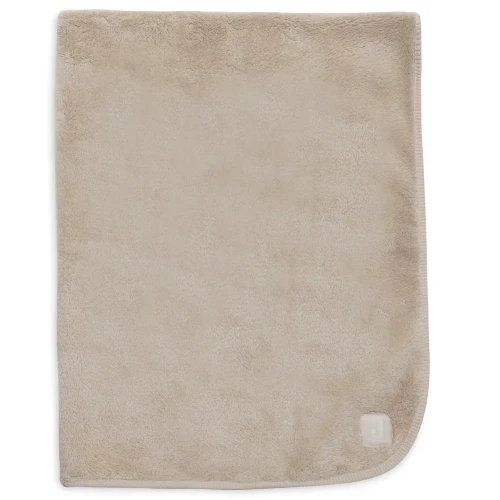 Păturică Jollein Basic Jersey/Sherpa Warm Sand, 75x100 cm cumpăra în Chișinau