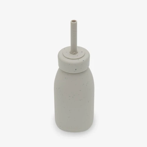Cană cu pai Kikkaboo Platinum Silicone Sand (18 luni+), 200 ml cumpăra în Chișinau