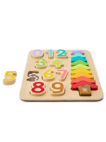 Puzzle educativ Hape Culori și Numere, 20 elemente cumpăra în Chișinau