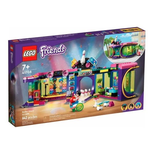 Set construcție Lego Friends Roller Disco Arcade, 642 elemente cumpăra în Chișinau