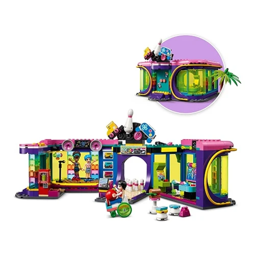 Set construcție Lego Friends Roller Disco Arcade, 642 elemente cumpăra în Chișinau