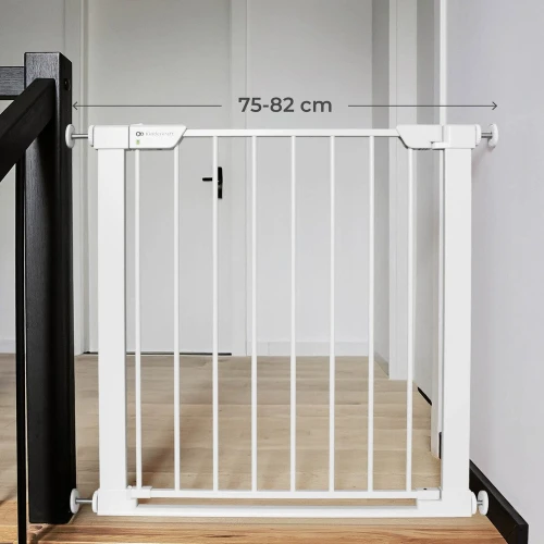 Ворота безопасности KinderKraft Safe Snap White, 75-82 см купить в Кишиневе