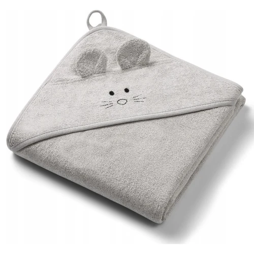 Prosop de baie BabyOno Mouse Grey, 100x100 cm cumpăra în Chișinau