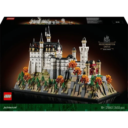 Set construcție Lego Architecture Neuschwanstein Castle, 3455 elemente cumpăra în Chișinau