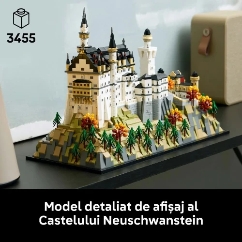 Set construcție Lego Architecture Neuschwanstein Castle, 3455 elemente cumpăra în Chișinau