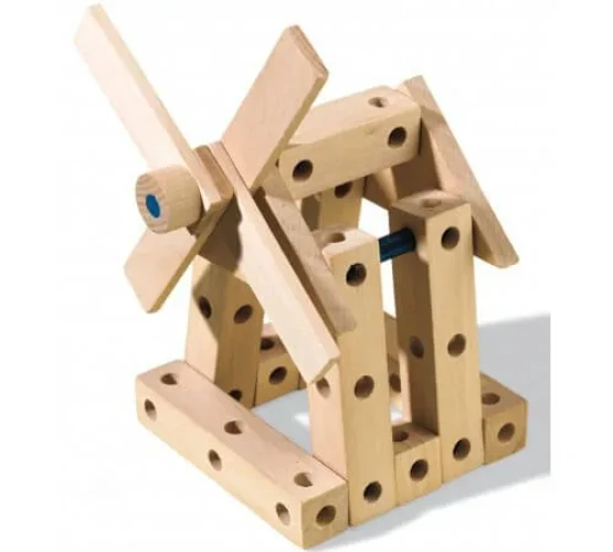 Constructor din lemn SES Creative"Carpenter" (46 el.) cumpăra în Chișinau