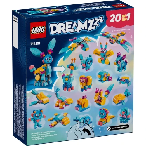 Конструкторы Lego DREAMZzz Bunchu’s Creative Animal Adventures, 143 элемента купить в Кишиневе