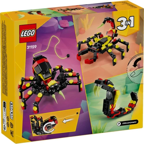 Конструкторы Lego Creator Wild Animal: Surprising Spider, 153 элемента купить в Кишиневе