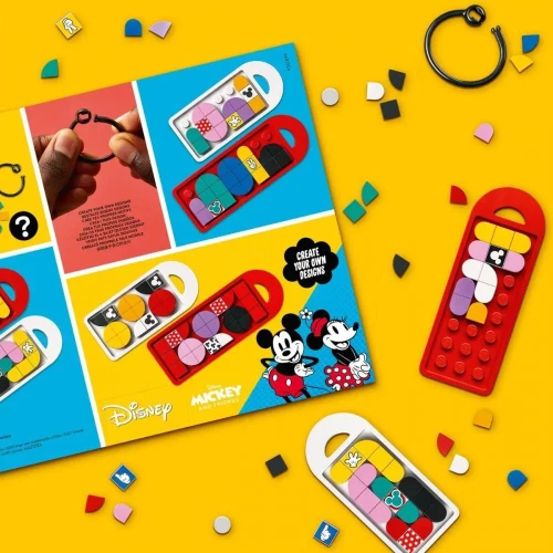 Set construcție Lego DOTS Disney Mickey Mouse & Minnie Mouse Back-to-School Project Box, 669 elemente cumpăra în Chișinau