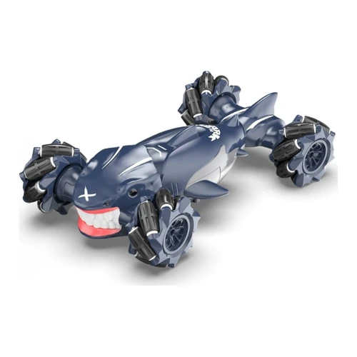 Трюковая машина на радиоуправлении RC Cars «Акула», тёмно-синяя купить в Кишиневе