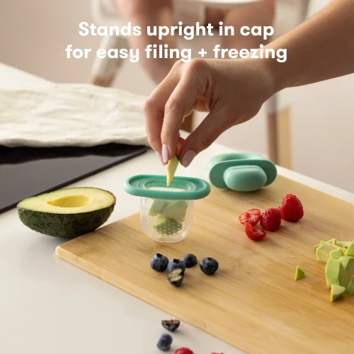 Nibler din silicon Frida Baby Push Pop Albastru cumpăra în Chișinau