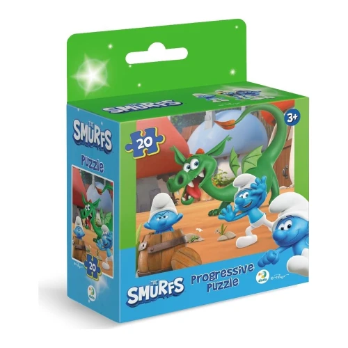 Puzzle Dodo Smurfii Ascunselea cu dragonul, 20 elemente cumpăra în Chișinau