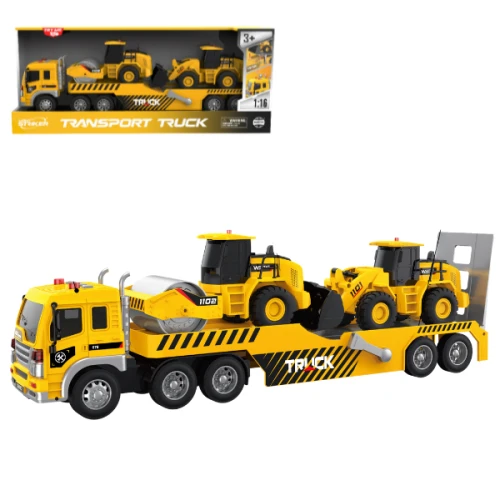 Set utilaje de construcții Wenyi cu fricțiune (lumini/sunete), scara 1:12 cumpăra în Chișinau