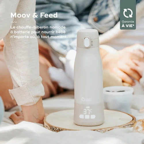 Încălzitor portabil de lichide Babymoov Moov & Feed Mineral Beige cumpăra în Chișinau