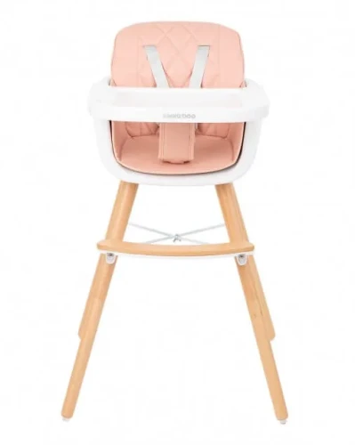 Scaun de masa 2 in 1 KikkaBoo Woody Pink cumpăra în Chișinau