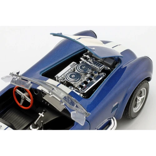 Mașină metalică Welly Shelby Cobra 427 S/C 1965, scara 1:24, albastră cumpăra în Chișinau