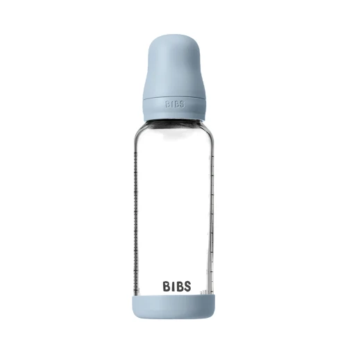 Biberon pentru bebelusi din sticla Bibs Silicone Baby Blue, 240 ml cumpăra în Chișinau