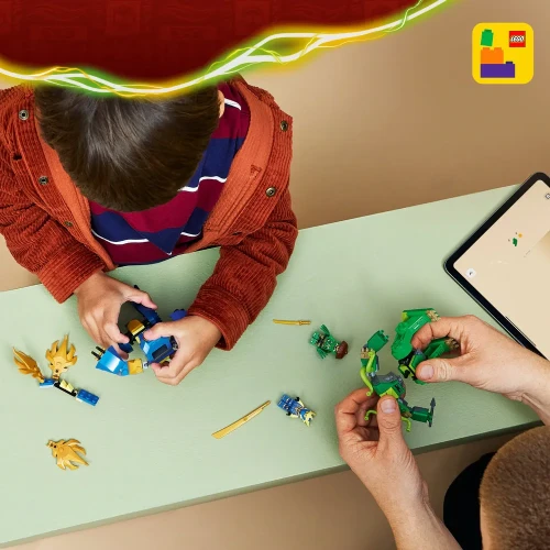 Set construcție Lego Ninjago Jay's Dragon Mech Fight, 107 elemente cumpăra în Chișinau