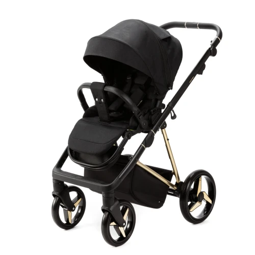 Коляска 2/1 Adamex Blanc Special Edition Black&Gold купить в Кишиневе