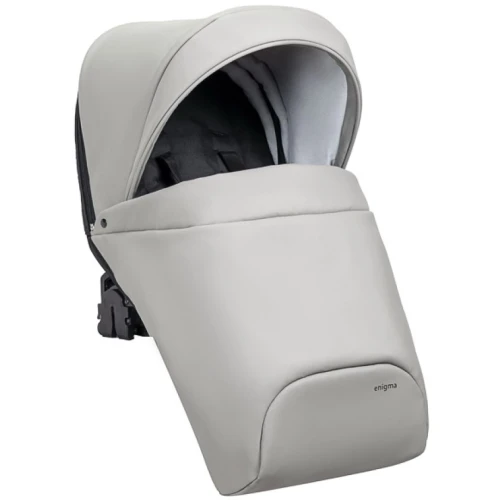 Коляска 2 в 1 Angelina Enigma Eco Leather Light Grey купить в Кишиневе