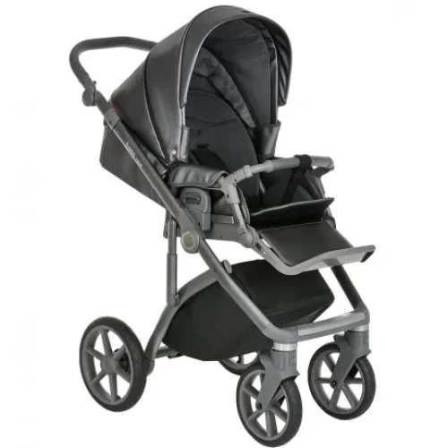 Коляска 2 в 1 Roan Bass Next Dark Grey Pearl купить в Кишиневе