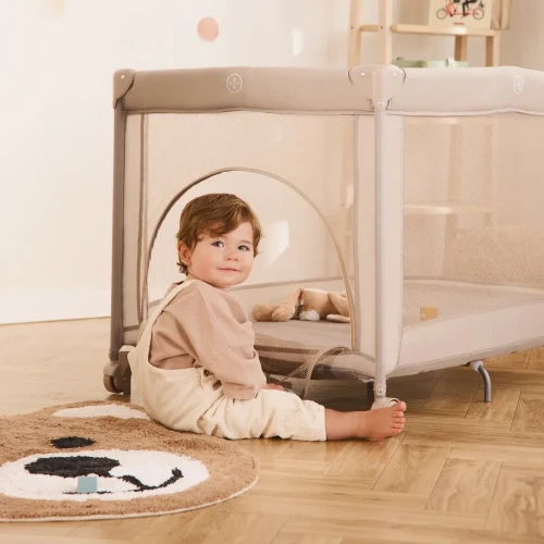 Patut pliabil Lionelo Amelie Grey Concrete cumpăra în Chișinau