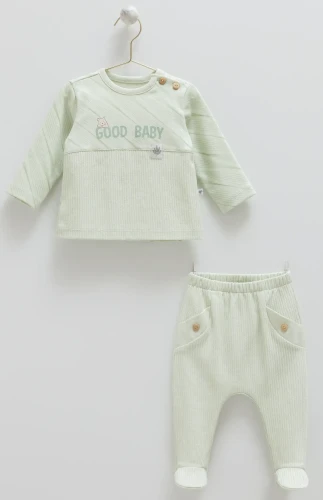 Set din 2 piese Caramell Good Baby Turquoise & Yesil (6-9L) cumpăra în Chișinau