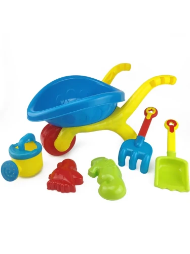 Set de plajă New World cu cărucior și găletușă, 6 piese cumpăra în Chișinau
