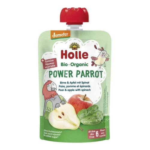 Пюре Holle из груша-яблоко-шпинат (6 мес+), 100 г купить в Кишиневе