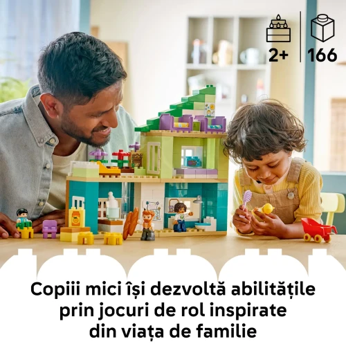 Set construcție Lego Duplo 3 in 1 Modern Family House with Figures, 166 elemente cumpăra în Chișinau