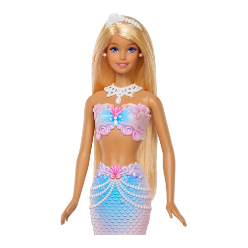 Păpușă Barbie Sirenă strălucitoare Bubble Sparkle Mermaid JLW56, cu funcție de făcut baloane de săpun cumpăra în Chișinau