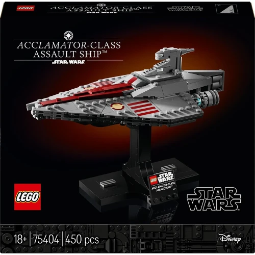 Set construcție Lego Star Wars ​​Acclamator-Class Assault Ship, 450 elemente cumpăra în Chișinau