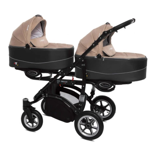 Коляска для двойни 2 в 1 BabyActive Twinni Beige купить в Кишиневе