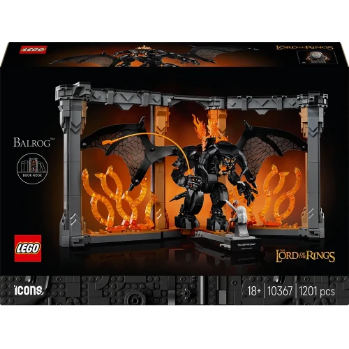 Set construcție Lego Icons The Lord Of The Rings: Balrog Book Nook, 1201 elemente cumpăra în Chișinau